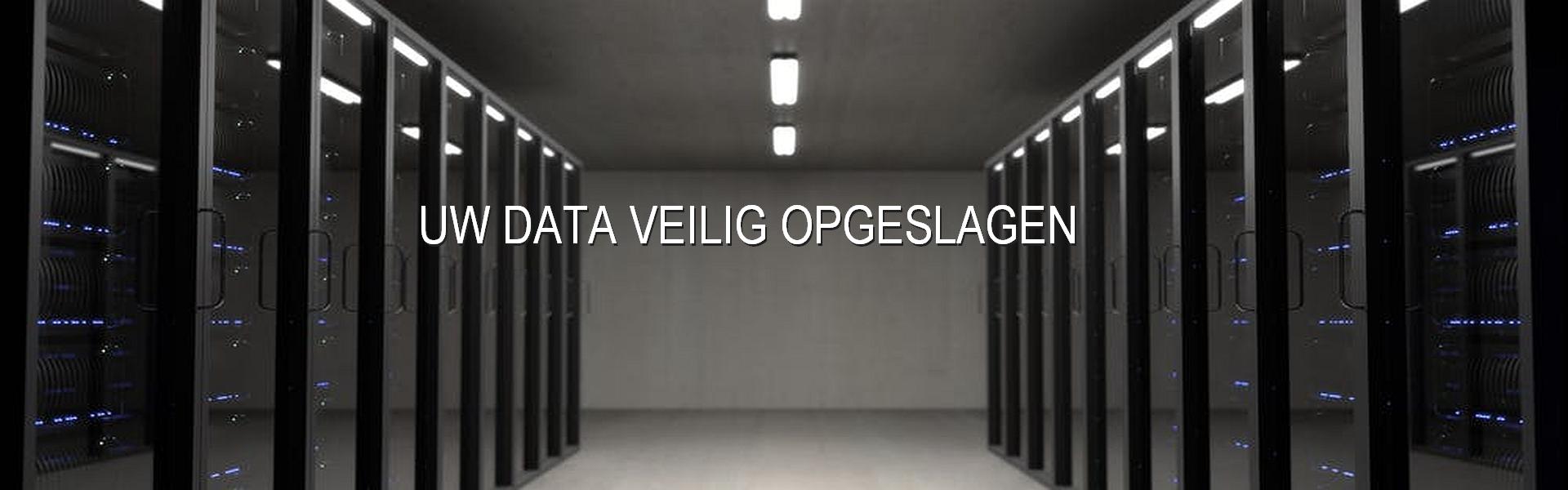 Webversie UW DATA VEILIG OPGESLAGEN